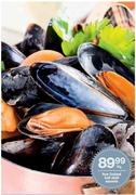 New Zealand Half-Shell Mussels-1kg