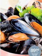 New Zealand Half-Shell Mussels-1Kg