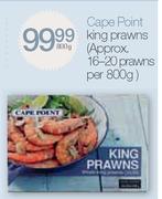 Cape Point King Prawns (Approx. 16-20 Prawns per 800g)-800g