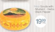 Frico Gouda with:Mustard, Herbs, Black Pepper-100g