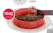 Fairlady Rating Classic Round Fruit Cake-750g