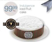 Indulgence Iced Fruit Cake-1kg