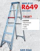 Aluminium Ladder 1.8m