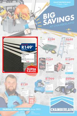 Chamberlains : Big Savings (21 Mar - 7 Apr 2019), page 1