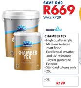 Chamber Value 20L Chamber Tex
