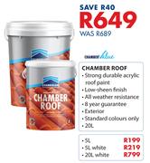 Chamber Value 5L White Chamber Roof
