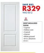 Doortec Deep Moulded 2 Panel Door 813X2032mm