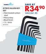 Chamber Value 8 Piece Allen Key Set