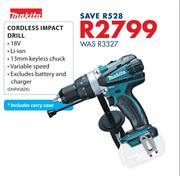 Makita Cordless Impact Drill DHP4582K