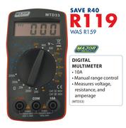 Major Tech Digital Multimeter MTD33