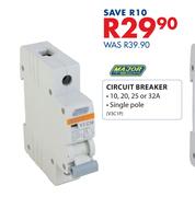 Major Tech Circuit Breaker V3C1P