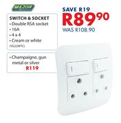 Mazor Tech Switch & Socket VG22WTC