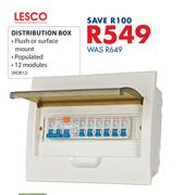 Lesco Distribution Box MDB12