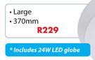 Eurolux LED Large 370mm Ceiling Fitting CF017 