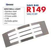 Grid Wall Light L047