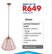 Copper Pendant Light PEN584