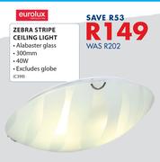Eurolux Zebra Stripe Ceiling Light C399