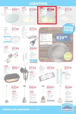 Chamberlains : Big Savings (21 Mar - 7 Apr 2019), page 9