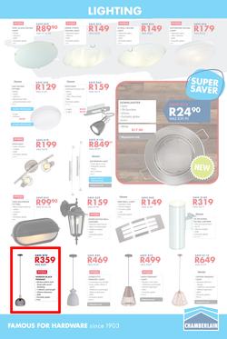 Chamberlains : Big Savings (21 Mar - 7 Apr 2019), page 9