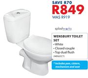 Splashworks Wensbury Toilet Set
