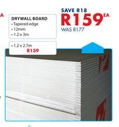 Drywell Board-1.2 x 3m Each