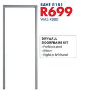 Drywell Door Frame Kit