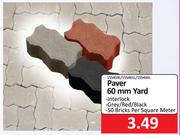 Paver 60mm Yard