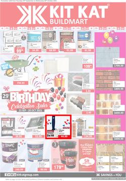 Kit Kat Cash And Carry : Build (23 September - 20 October 2021), page 1