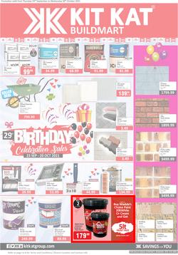 Kit Kat Cash And Carry : Build (23 September - 20 October 2021), page 1