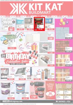 Kit Kat Cash And Carry : Build (23 September - 20 October 2021), page 1