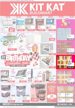 Kit Kat Cash And Carry : Build (23 September - 20 October 2021), page 1