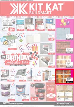 Kit Kat Cash And Carry : Build (23 September - 20 October 2021), page 1
