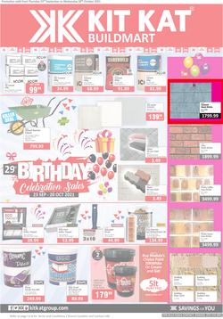 Kit Kat Cash And Carry : Build (23 September - 20 October 2021), page 1