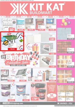 Kit Kat Cash And Carry : Build (23 September - 20 October 2021), page 1