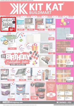 Kit Kat Cash And Carry : Build (23 September - 20 October 2021), page 1