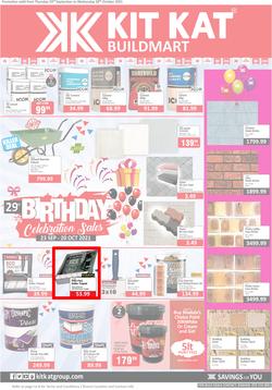 Kit Kat Cash And Carry : Build (23 September - 20 October 2021), page 1