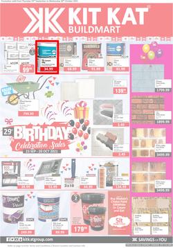 Kit Kat Cash And Carry : Build (23 September - 20 October 2021), page 1