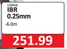 IBR 0.25mm x 6.0m