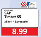 SAP Timber S5 38mm x 38m P/M