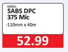 SABS DPC 375 Mic-110mm x 40m
