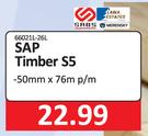 SAP Timber S5 50mm x 76m P/M