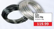 Galvanised Wire-3.15mm x 5Kg