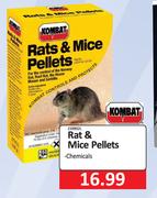 Kombat Rat & Mice Pellets Chemicals