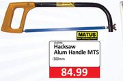 Matus Hacksaw Alum Handle MTS 300mm