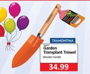 Tramontina Garden Transplant Trowel Wooden Handle