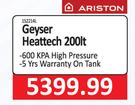 Ariston Geyser Heat Tech 200Lt