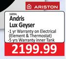Ariston Andris Lux Geyser