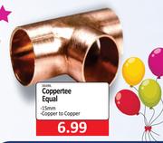 Copper Tee Equal