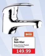 Boss Style Basin Mixer