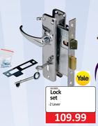 Yale Lock Set (2 Lever)